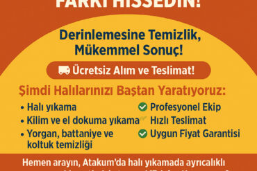 Atakum Halı Yıkama Hizmetlerinde Kalitenin Adresi